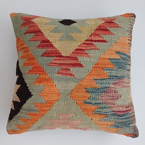 Afghan handmade cushion cover - cushion,