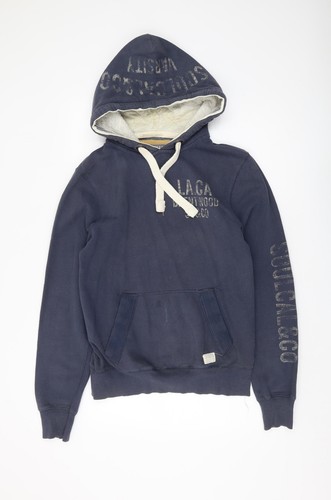 Soulcal men s blue hoodie - &, men's