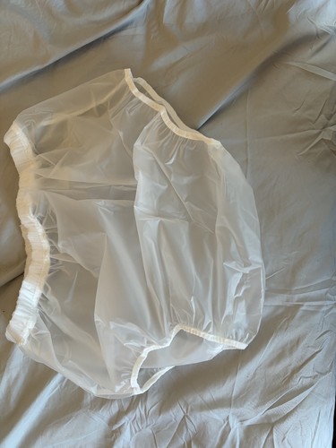 Frosted plastic pants - , with