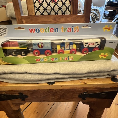Bigjigs rail wooden train set - train,