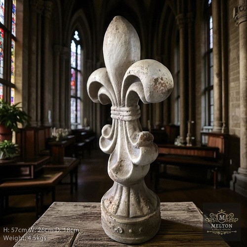 Fleur lis rustic finish - fleur-di-lis,