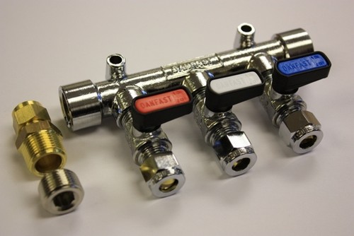Way gas manifold caravan - 3,