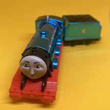 CELEBRATION GORDON #4 75TH ANNIVERSARY METALLIC Thomas Trackmaster Track Train 