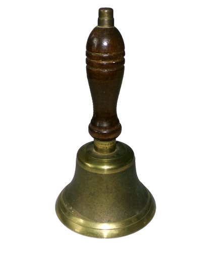 Vintage brass bell - bell, with