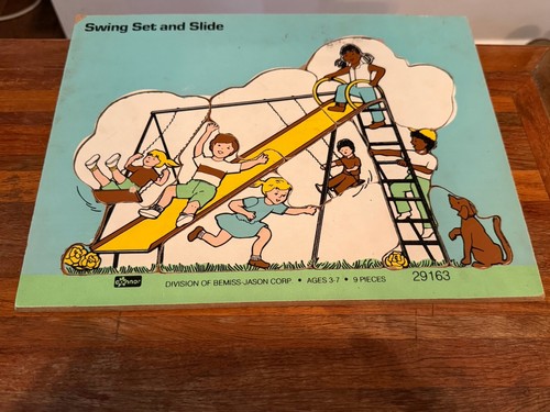 Vintage wooden puzzle - vintage, by