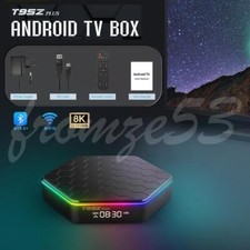 Upgraded 2025 T95Z Plus Smart Android 12 TV Box Quad Core 6K 4K HD Stream Player