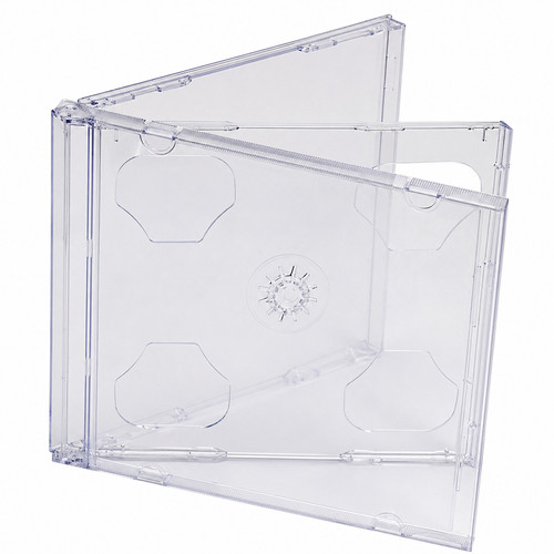 Double clear cd jewel - x,