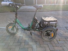 Jorvik Elite  Folding Travel Tricycle Jet-16.Ex Demo.24 Miles Usage,L@@k