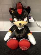Build A Bear SHADOW The Hedgehog Sonic 3 Plush Soft Toy 
