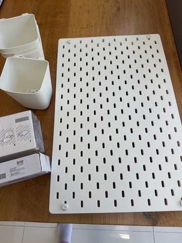 New ikea skådis pegboard wall - new,