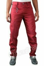 MENS RED Jeans skinny fit