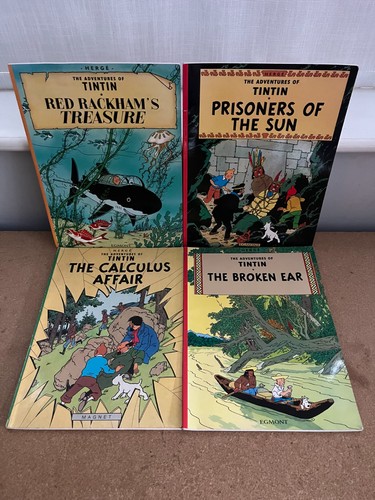 Herge adventures of tintin - 4, x