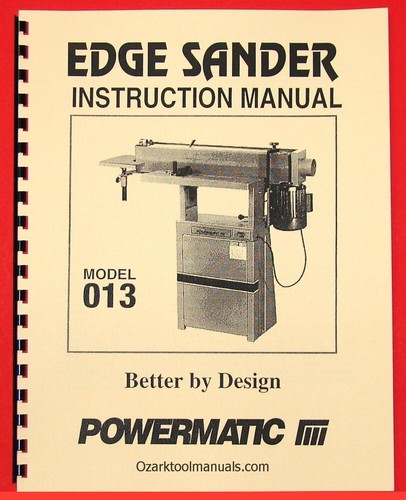 Powermatic model 013 - powermatic,