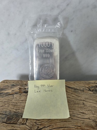 1kg silver bullion bar 999 - 1kg,