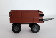 BOB THE BUILDER  RACING CHAMPIONS  DIECAST METAL 1998  TRAVIS  TRAILER   COMBINE