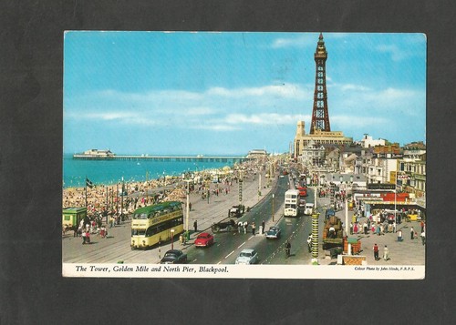 Postcard lancashire blackpool - postcard,