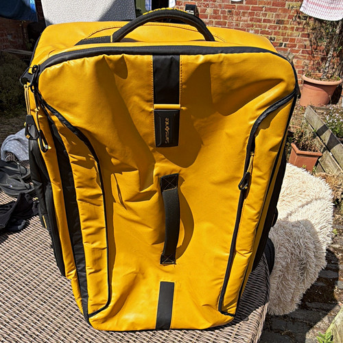 Samsonite yellow black soft - samsonite,