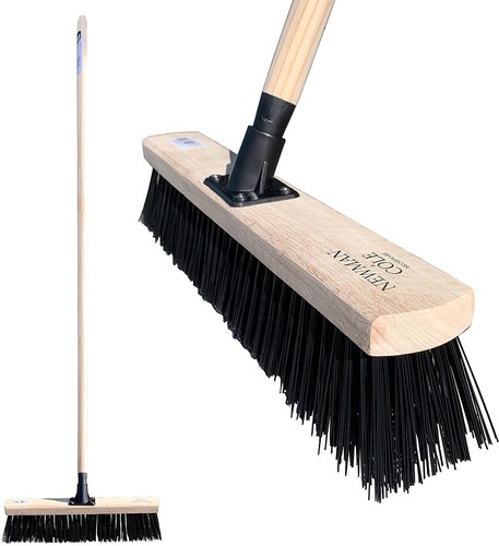 Stiff garden broom outdoor - garden,