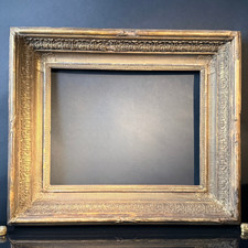 Large Shabby Antique Gilt