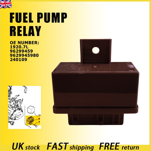 Fuel pump relay for peugeot - pump,