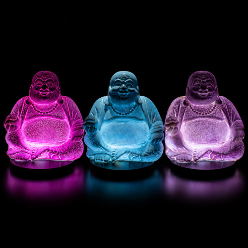 Laughing buddha mood lamp - laughing,