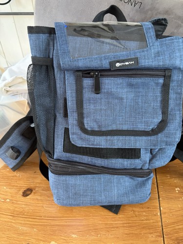 Back pack for carrying imogen - back,