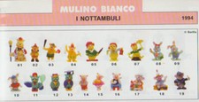 sorpresine NOTTAMBULI 1994 Mulino Bianco a scelta