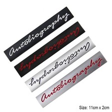 Land Rover Range Rover autobiography limited edition metal modified car sticker