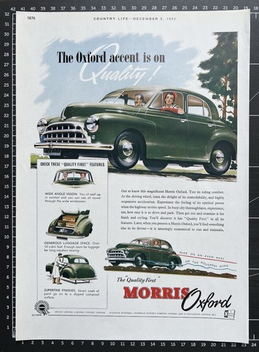 Morris oxford motors - -,