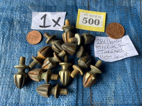 Brass clock feet display - 1x,