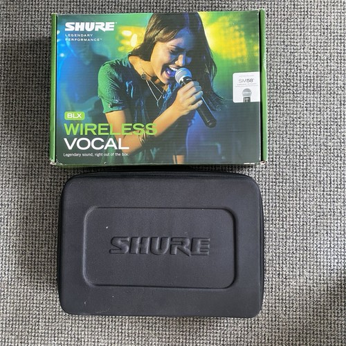 Shure sm58 wireless dynamic - shure,