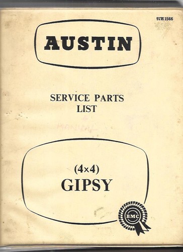 Original austin gipsy factory - gipsy,