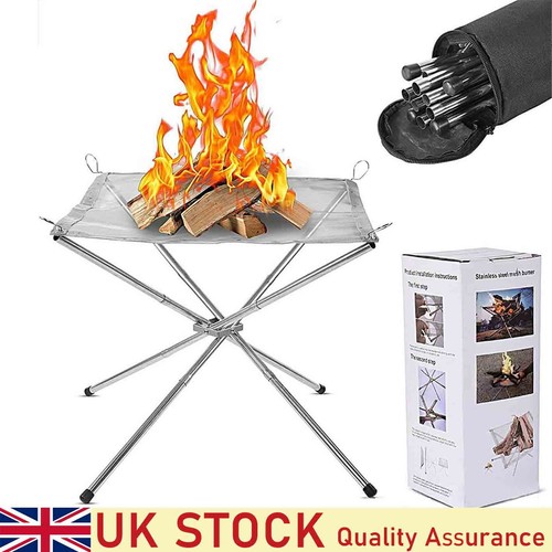 Folding fire pit - folding, camping
