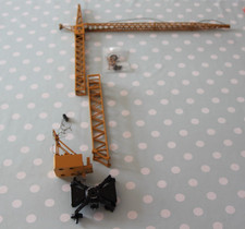 LIEBHERR - CONRAD METAL DIE CAST  VINATGE -TOWER CRANE MODEL- DIE HC KRANE