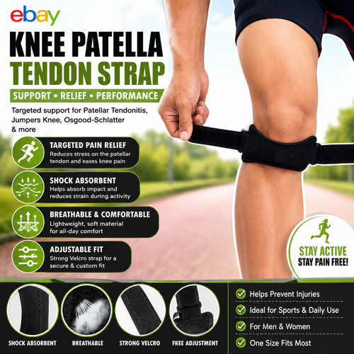 Knee strap tendon patella - knee,
