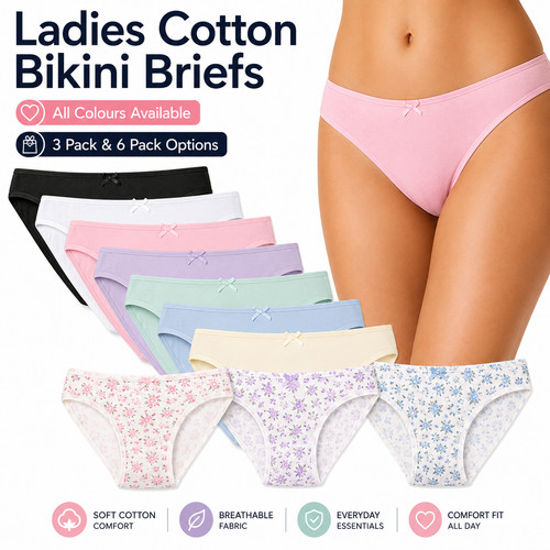 Ladies bikini briefs - ladies,
