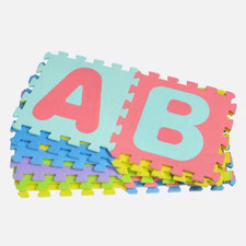 BABY PLAY MAT FOR CHILDREN KIDS ABC ALPHABET SOFT FOAM JIGSAW PUZZLE MATS 9PCS