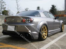 MAZDA RX-8 ( RX8 RX 8 ) REAR VALANCE / BUMPER SPOILER