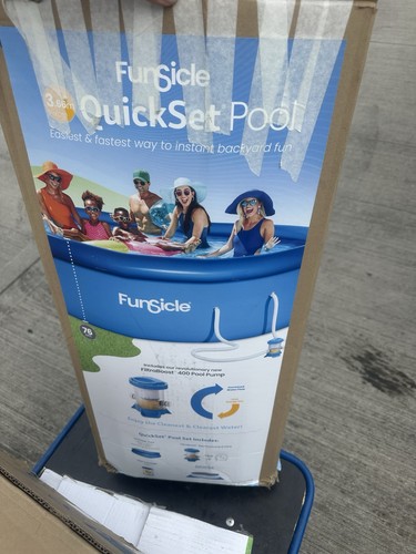 Funsicle quickset pool 12ft - funsicle,