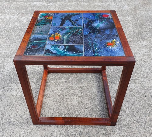 Vintage danish rosewood side - rosewood,