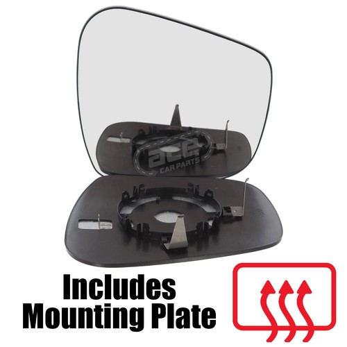 Heated drivers side - heated,