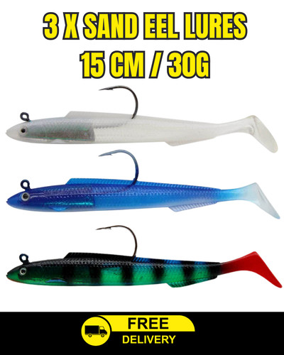 Sand eel lures pack - sand,