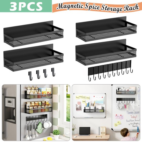 3pcs metal magnetic spice - spice, rack
