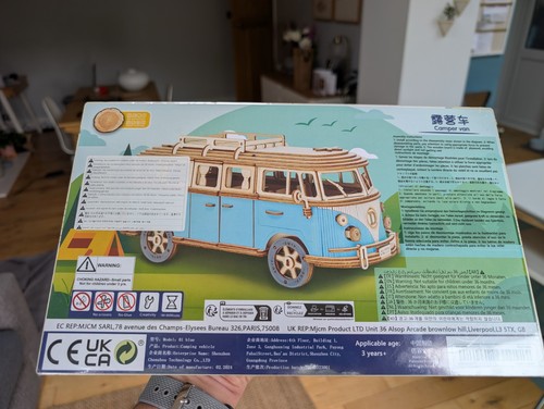 Camper van split - van, screen