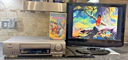 Jvc vcr video cassette tape - jvc,