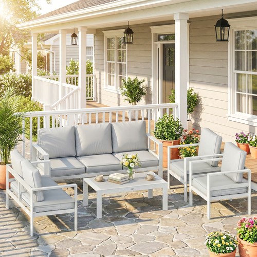 Seater aluminium garden - 7,