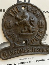 Vintage Ransomes Ipswich The