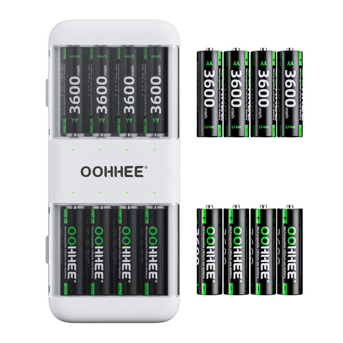 White 16x 3600mwh 5v - aa,