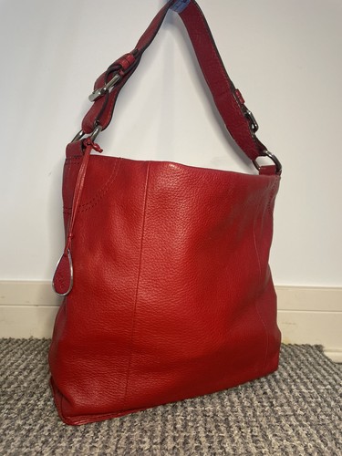Tula radley leather bucket - by,