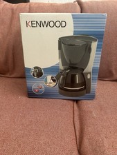 Kenwood Coffee Maker Machine Drip Filter Brewer Black 10 Cup Glass Jug Kitchen